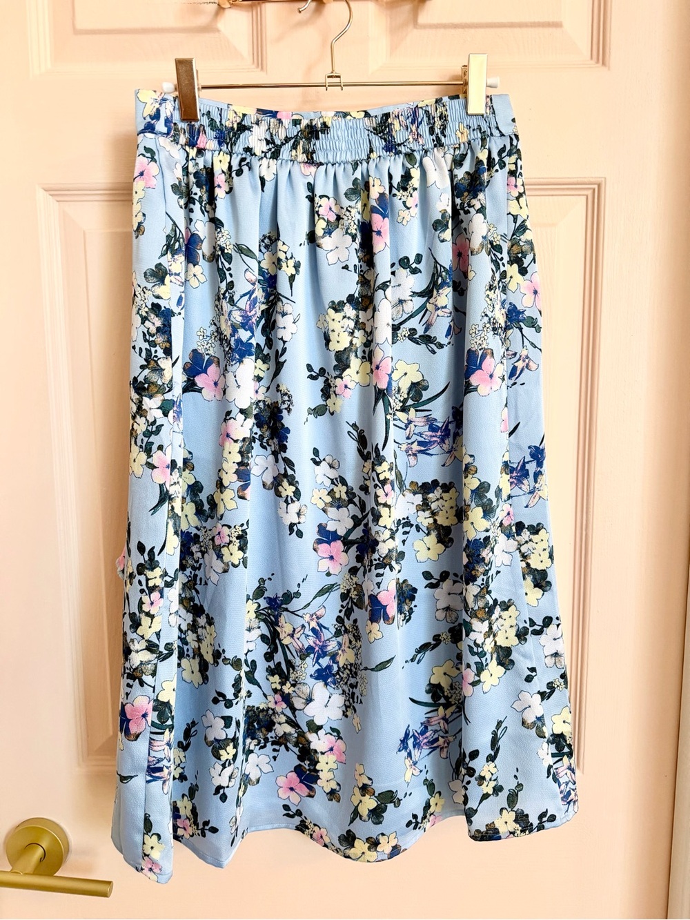 $5 SALE NWT blue floral Ted baker skirt - Picture 3 of 4